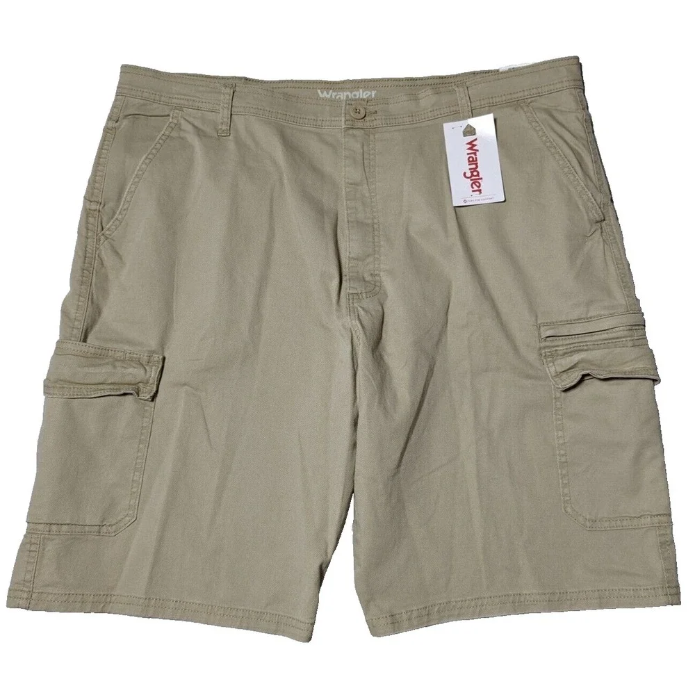 WRANGLER RELAXED FIT Men Size 40 Cotton Stretch Khaki 11